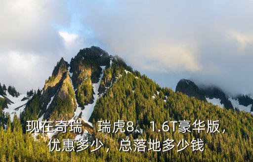 瑞虎8優(yōu)惠多少錢亳州,現(xiàn)在買能優(yōu)惠多少錢