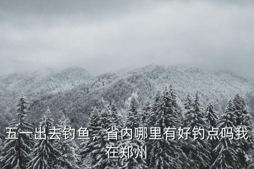 鄭州西區哪里去釣魚,在鄭州周邊釣魚