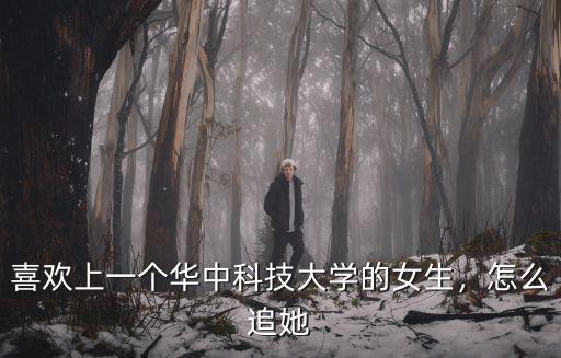 喜歡上一個華中科技大學的女生，怎么追她