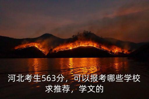 河北考生消防學校多少分,河北考生563分