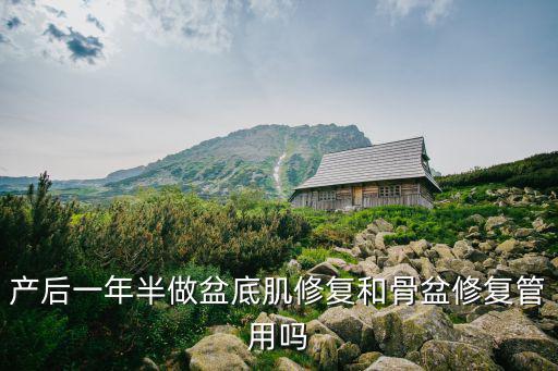 產后一年半做盆底肌修復和骨盆修復管用嗎