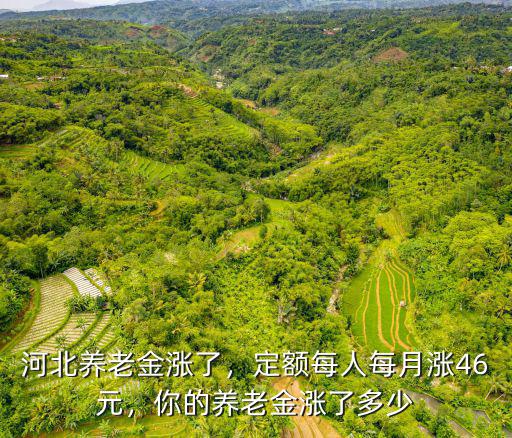 今年河北退休人員漲多少工資,這次企業退休工資能漲多少呢