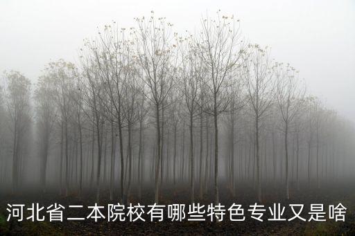 河北省有多少二本公辦大學,河北省二本院校有哪些