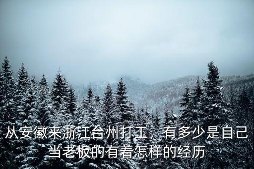 來安徽打工的有多少人,安徽人大量出省打工
