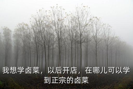 遂寧哪里可以學(xué)習(xí)鹵菜技術(shù),鹵菜培訓(xùn)哪里最好