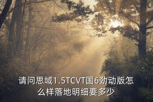 漯河國六落地多少價,落地明細要多少