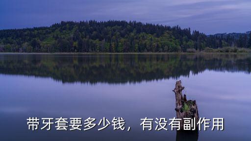 宣城箍牙多少錢,帶牙套要多少錢