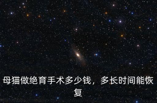 石家莊貓咪絕育大概要多少錢,公貓絕育多少錢