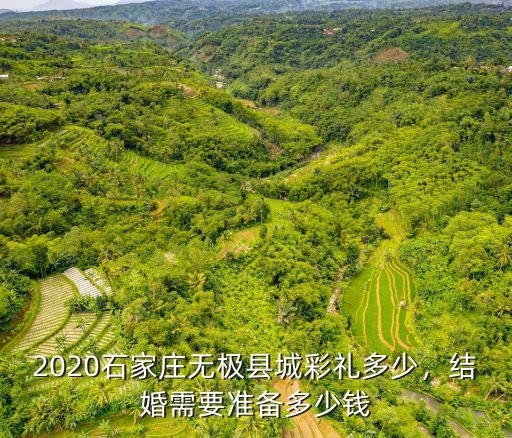 2020石家莊無極縣城彩禮多少，結婚需要準備多少錢