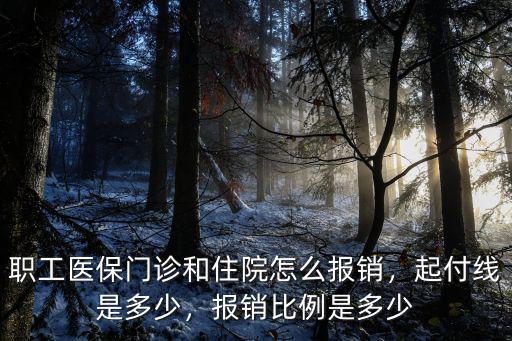 醫保定點后門診報銷多少,職工醫保門診和住院怎么報銷