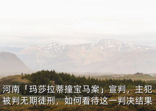 河南瑪莎拉蒂判刑結(jié)果怎么樣,河南瑪莎拉蒂醉駕撞人案