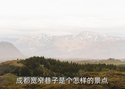 成都寬排巷子在哪里,成都寬窄巷子是怎么來(lái)的