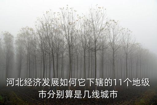 河北省總共多少個地級市,河北省有多少個市