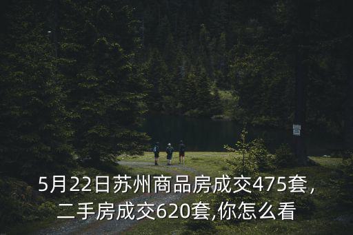 5月22日蘇州商品房成交475套，二手房成交620套,你怎么看