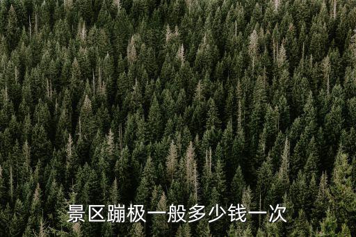 黃山蹦極要多少錢,建一個蹦極塔大概要多少錢