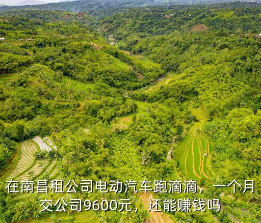 在南昌租公司電動汽車跑滴滴，一個月交公司9600元，還能賺錢嗎