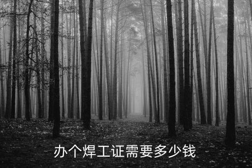 承德焊工證去哪里報名要多少錢,考焊工證需要多少錢