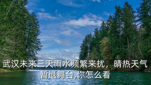 武漢未來三天雨水頻繁來擾，晴熱天氣暫退舞臺,你怎么看