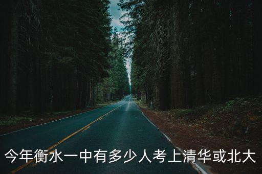衡水二中今年高考清華多少名,今年河北高考最高分多少