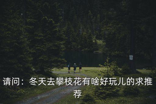 攀枝花哪里有好耍的,冬天去攀枝花有啥好玩兒的