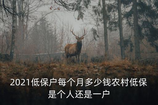 蚌埠低保2021年每月多少錢,2021低保戶每個月多少錢