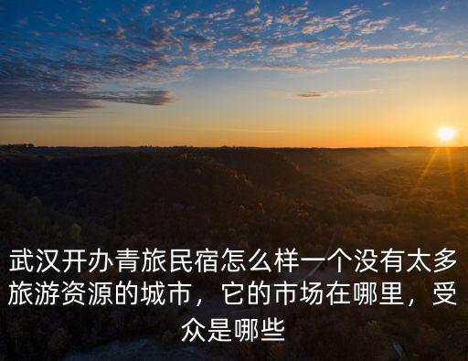 武漢開青旅怎么樣,武漢開辦青旅民宿怎么樣