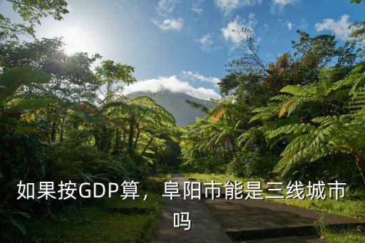 阜陽市的城市整體gdp是多少,安徽阜陽是個怎樣的城市