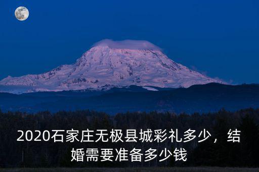 石家莊周邊縣彩禮多少錢,石家莊井陘彩禮多少錢