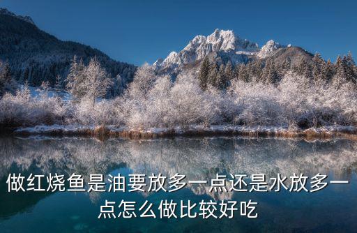 湖北紅燒魚怎么做,紅燒魚怎么做好吃
