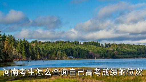 2019年河南高考位次怎么查,2019年河南理科生