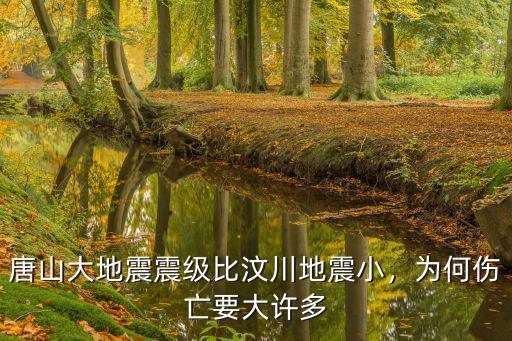 唐山大地震有多少人犧牲,唐山大地震震級比汶川地震小