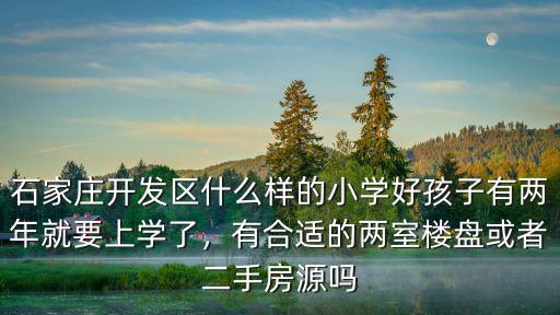 石家莊高新區(qū)有多少所小學(xué),石家莊小學(xué)學(xué)區(qū)房