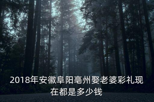 阜陽(yáng)潁州的彩禮是多少錢(qián),請(qǐng)問(wèn)阜陽(yáng)當(dāng)?shù)氐牟识Y是多少