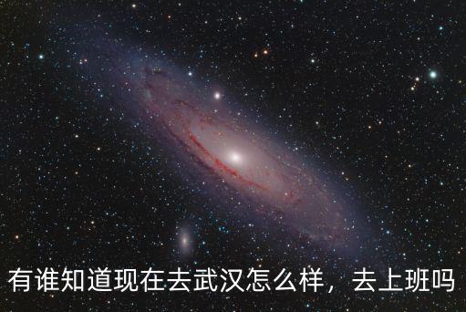 有誰知道現在去武漢怎么樣，去上班嗎