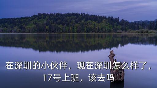 在深圳的小伙伴，現在深圳怎么樣了，17號上班，該去嗎