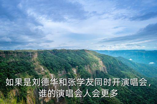 張學友安慶演唱會多少人,老是開演唱會圈錢