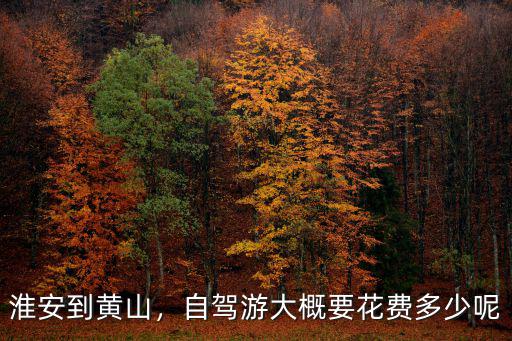 黃山自駕游玩大約多少錢,黃山開車能到什么地方