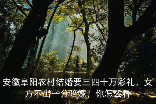 安徽女方結(jié)婚彩禮要多少,合肥結(jié)婚一般彩禮要多少