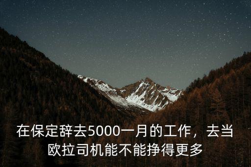 保定歐拉一個月掙多少錢,保定平均工資是多少錢