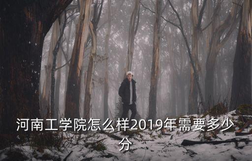 河南工學(xué)院怎么樣2019年需要多少分