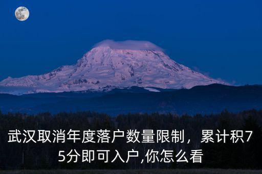 武漢落戶積分怎么算,無學歷在武漢該怎么落戶
