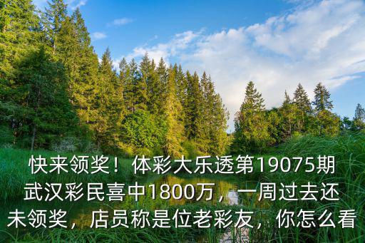 體彩大樂透武漢市怎么領(lǐng)獎(jiǎng),體彩大樂透可以跨省領(lǐng)獎(jiǎng)嗎