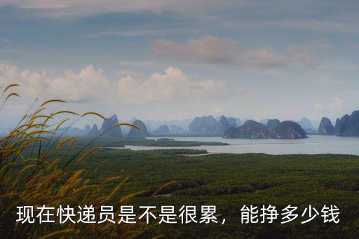 現在快遞員是不是很累，能掙多少錢