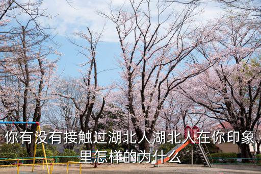 你有沒有接觸過湖北人湖北人在你印象里怎樣的為什么