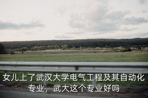 女兒上了武漢大學電氣工程及其自動化專業，武大這個專業好嗎