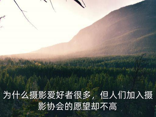怎么加入河南攝影協會,加入攝影協會很重要嗎