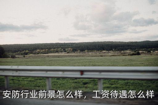 安防行業前景怎么樣，工資待遇怎么樣