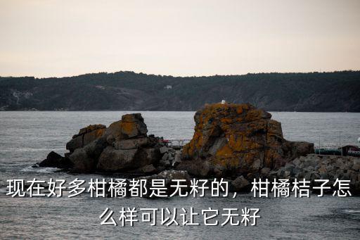 現在好多柑橘都是無籽的，柑橘桔子怎么樣可以讓它無籽