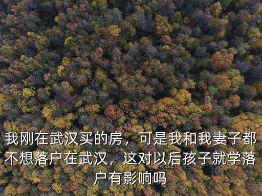 不想落戶武漢怎么買房,沒有武漢戶口