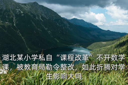湖北高中課程改革網怎么弄,高中課程怎么設置